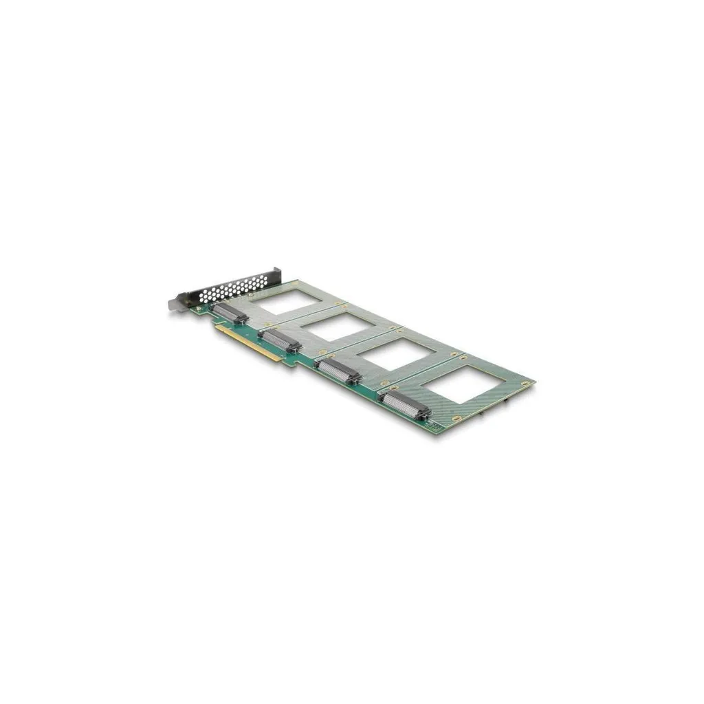 Contrôleur PCIe 4.0 x16 avec 4 Ports U.2 SFF863 Bande Passante Totale
