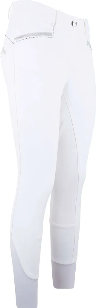 Tenue de Concours Hippique Carice FullGrip Blanc Euro-Star - Taille 40