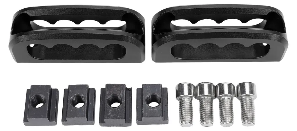 Taquet pour barres de toit PT278-35160 en aluminium noir pour Tacoma