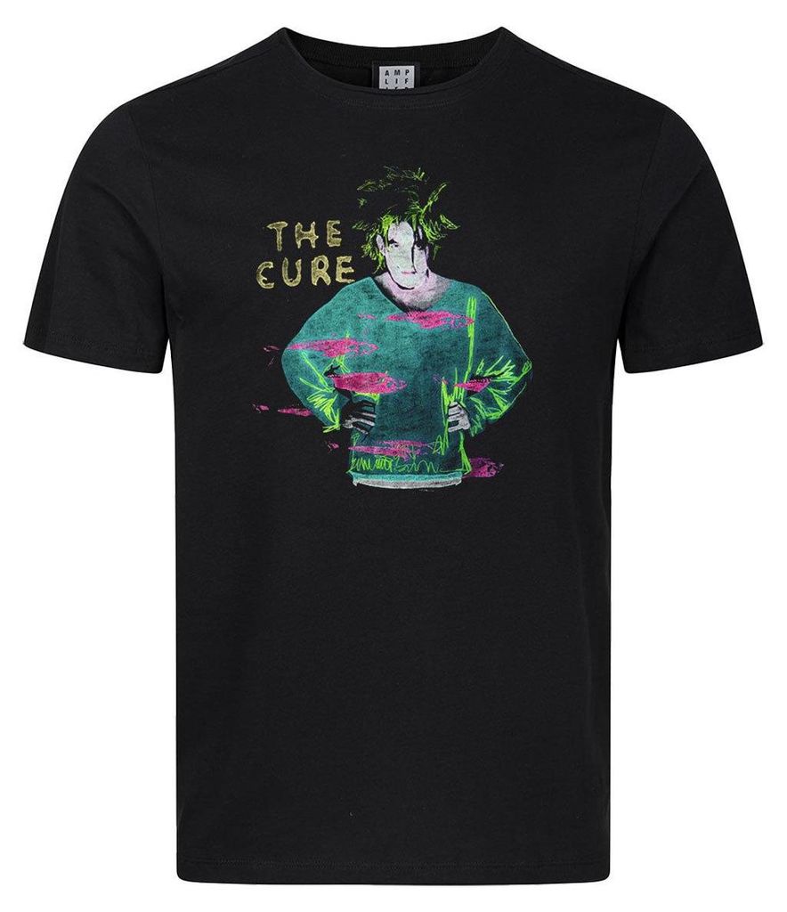 Amplified - "Robert" T-Shirt für Herren/Damen Uni GD4357 (S) (Schwarz)