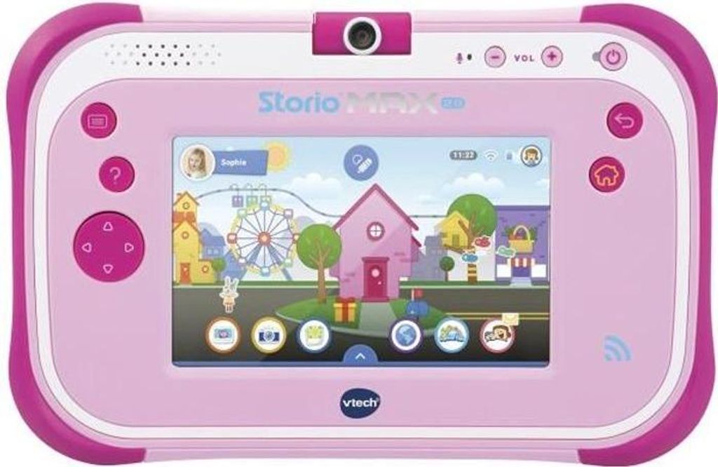 VTech Storio Max 2.0 Kinder Tablet, 5 Zoll, Rosa, Lern Produktbild 
