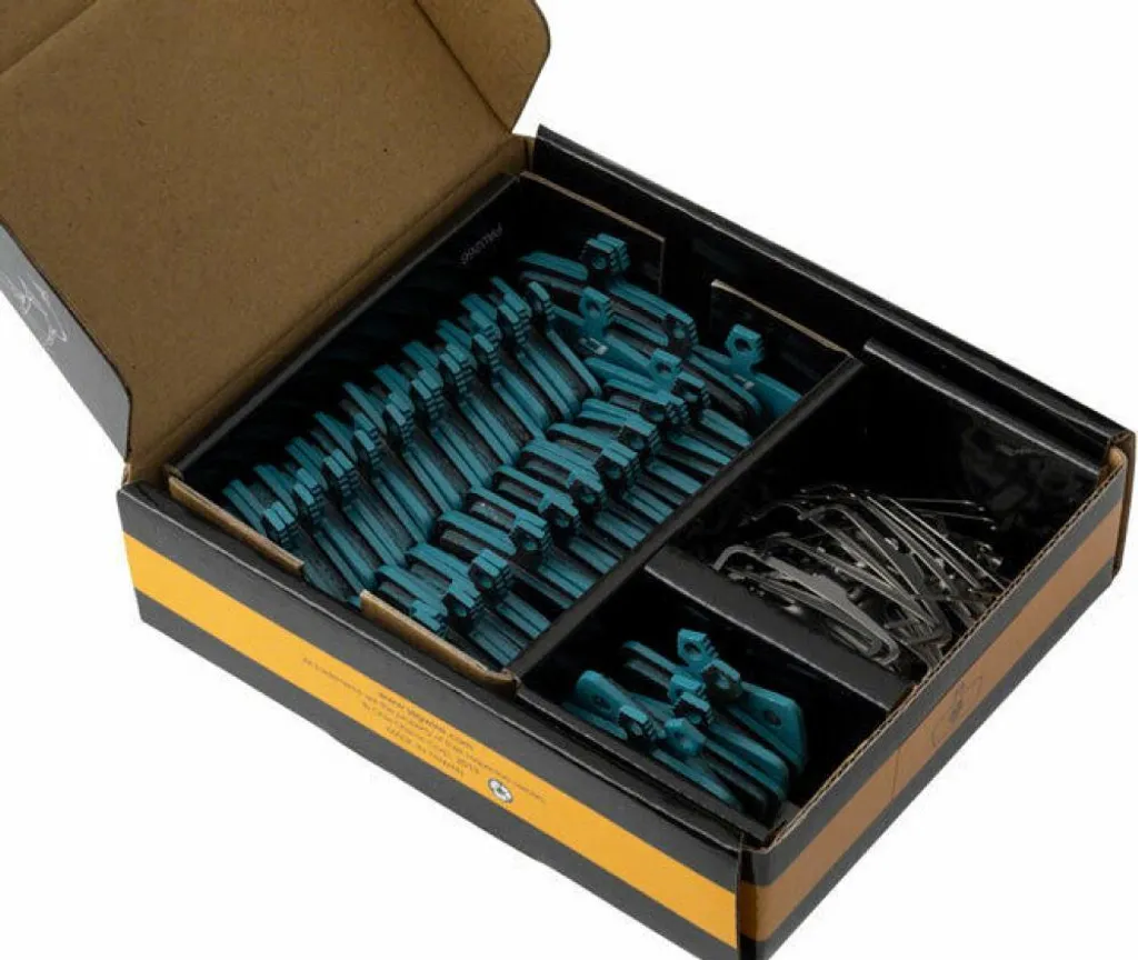 Plaquettes de frein vélo semi-métalliques Jagwire - Boîte de 25 paires