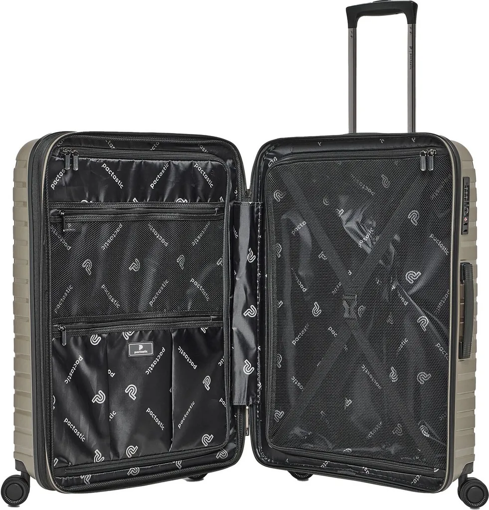 Valise à 4 roues multidirectionnelles Pactastic 66cm Metallic Taupe - 3