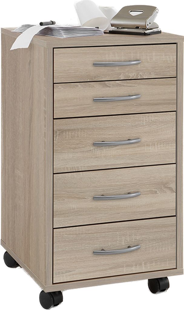 FMD Möbel FREDDY Beistellcontainer mit 2 kleinen und 3 Produktbild 