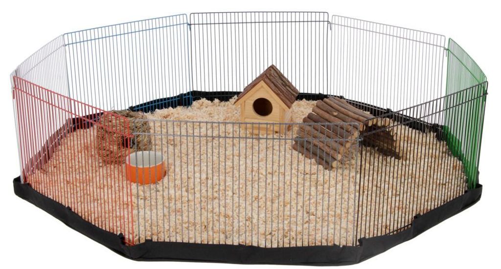 KERBL House ohrádka pre hlodavce, 8 prvkov 34x23cm Obrázok produktu 