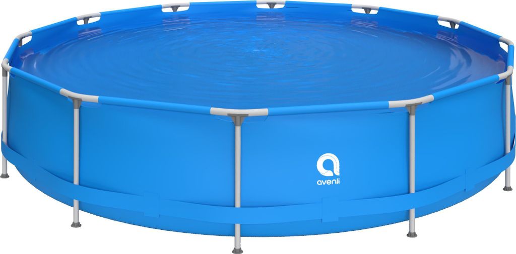 Sirocco Blue Runder Stahlrahmenpool 420 x 84 cm Produktbild 