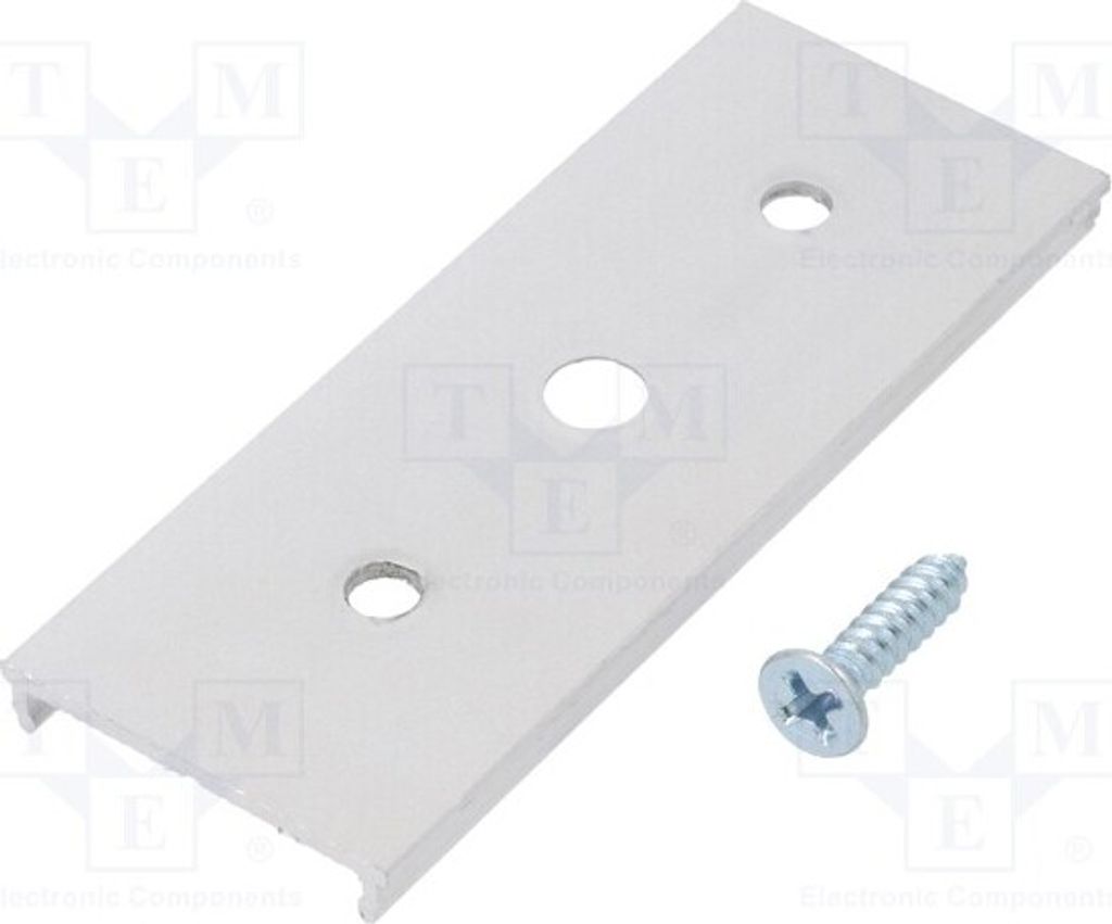 1x Verbinder 180° natürlich Aluminium C6990000 LED-Profile
