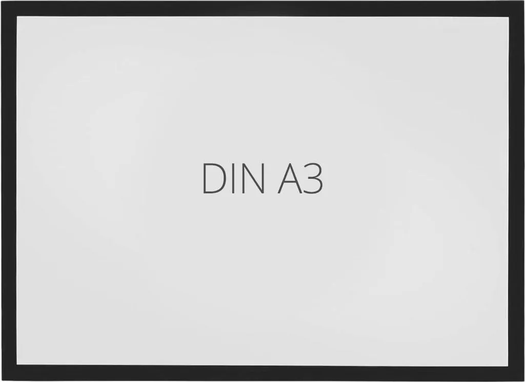 Set 5 Cornici Magnetiche A3 Magnetoplan - Ideale per Scuole e Bacheche