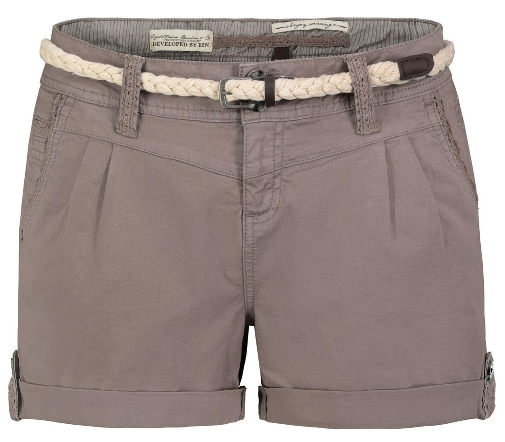 EIGHT 2 NINE Shorts Inklusive Gürtel Eingrifftaschen Gerade Regular Fit Größe: XL