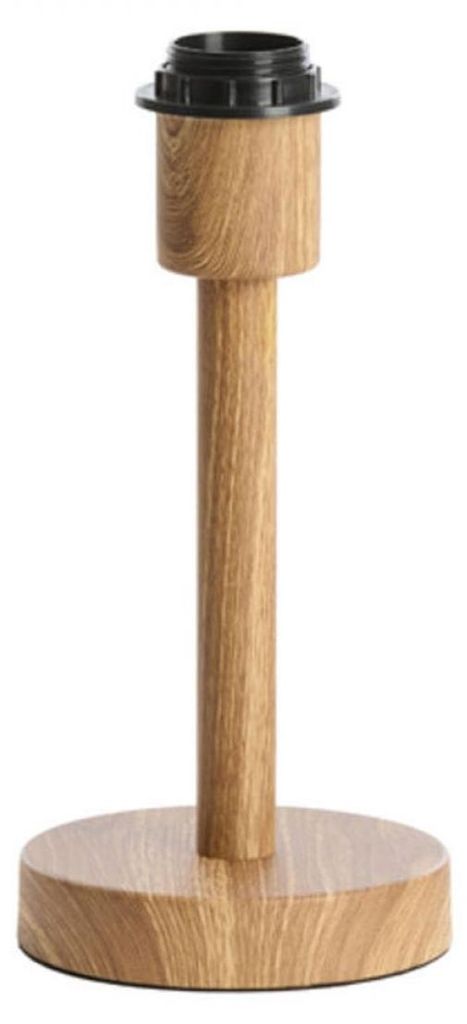 Light & Living Tischlampe Lampenfuß Washington Holz Muster Produktbild 