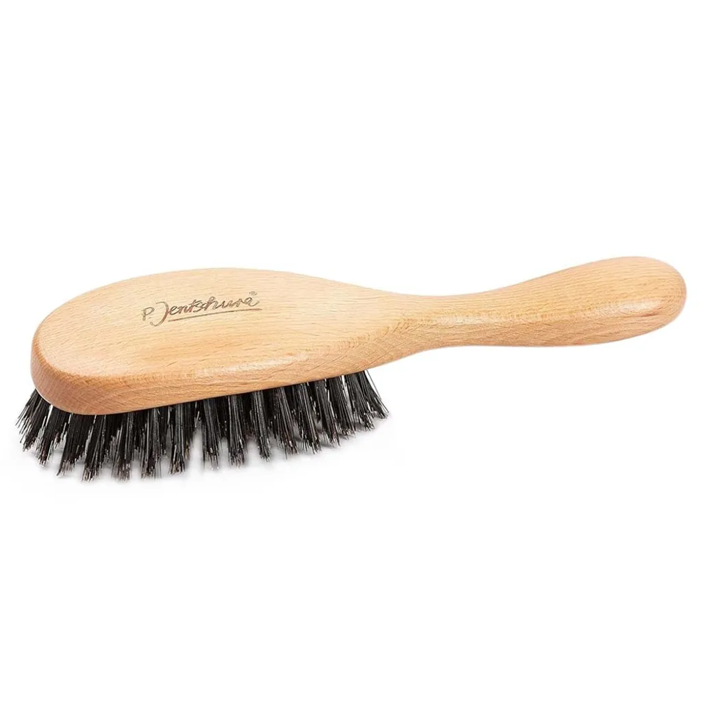 Brosse à cheveux professionnelle ergonomique à picots souples démêlante