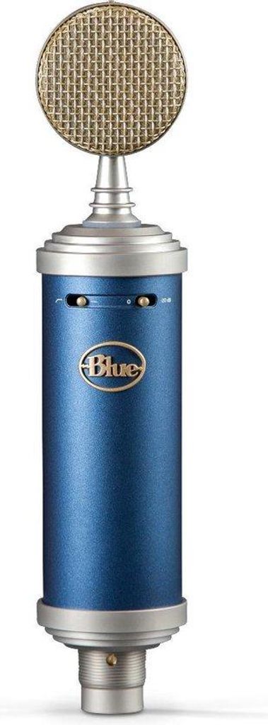 Microphone de studio bleu pour l'enregistrement Image du produit 