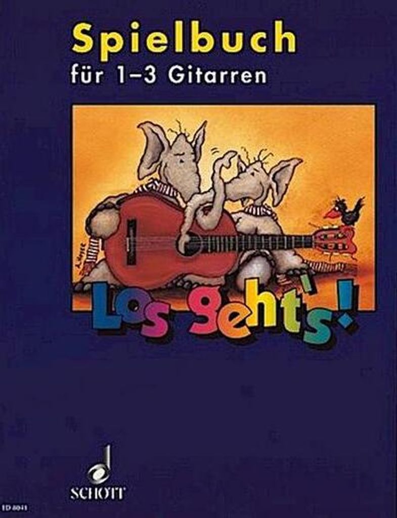 Los geht's!, Spielbuch für 1-3 Gitarren