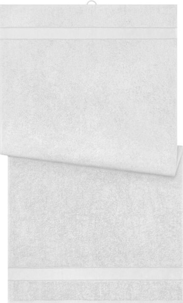 Bath Towel Badetuch im modischen Design white, Gr. one size