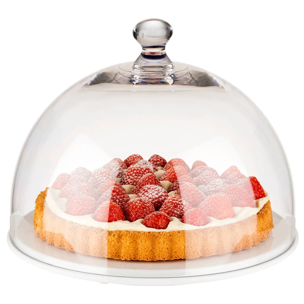 Housse pour plateau de buffet 30cm transparente et empilable APS