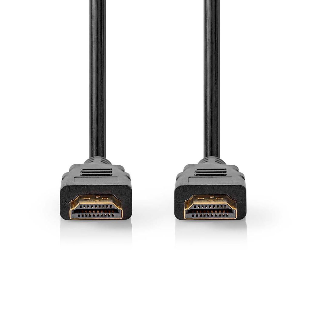 Nedis Ultra High Speed HDMI -Kabel - HDMI Stecker - HDMI Stecker - 8K@60Hz - 48 Gbps - 1.00 m - Rund - 6.0 mm - Schwarz - Box
