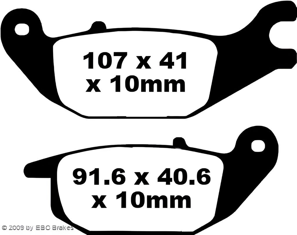 FA343 EBC Blackstuff Bremsbeläge