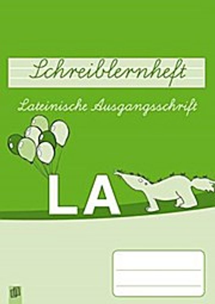 Schreiblernheft Lateinische Ausgangsschrift