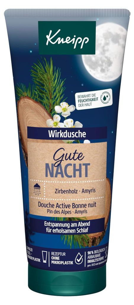 Kneipp Douchegel Good Night, 200 ml Productafbeelding 