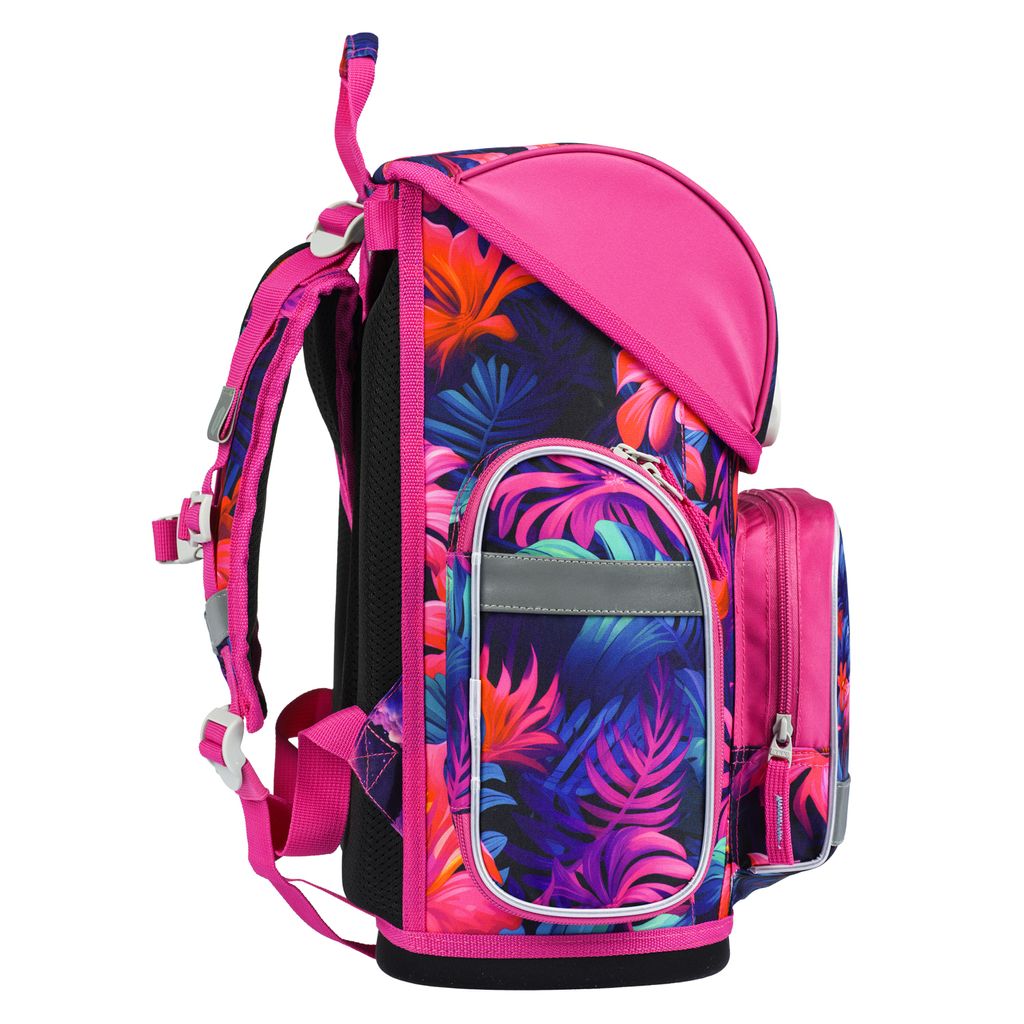 BAAGL Ergo Flamingos Schulranzen-Set 3tlg: Schulranzen, Produktbild 3