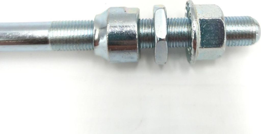 Silver 9.5x165 MM Fahrrad SOLID MASSIV NABE Vintage Produktbild 