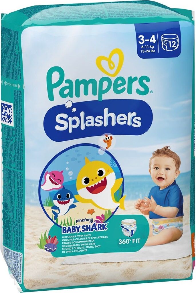 Pampers Splashers S3-4 12 Stück(e) Produktbild 