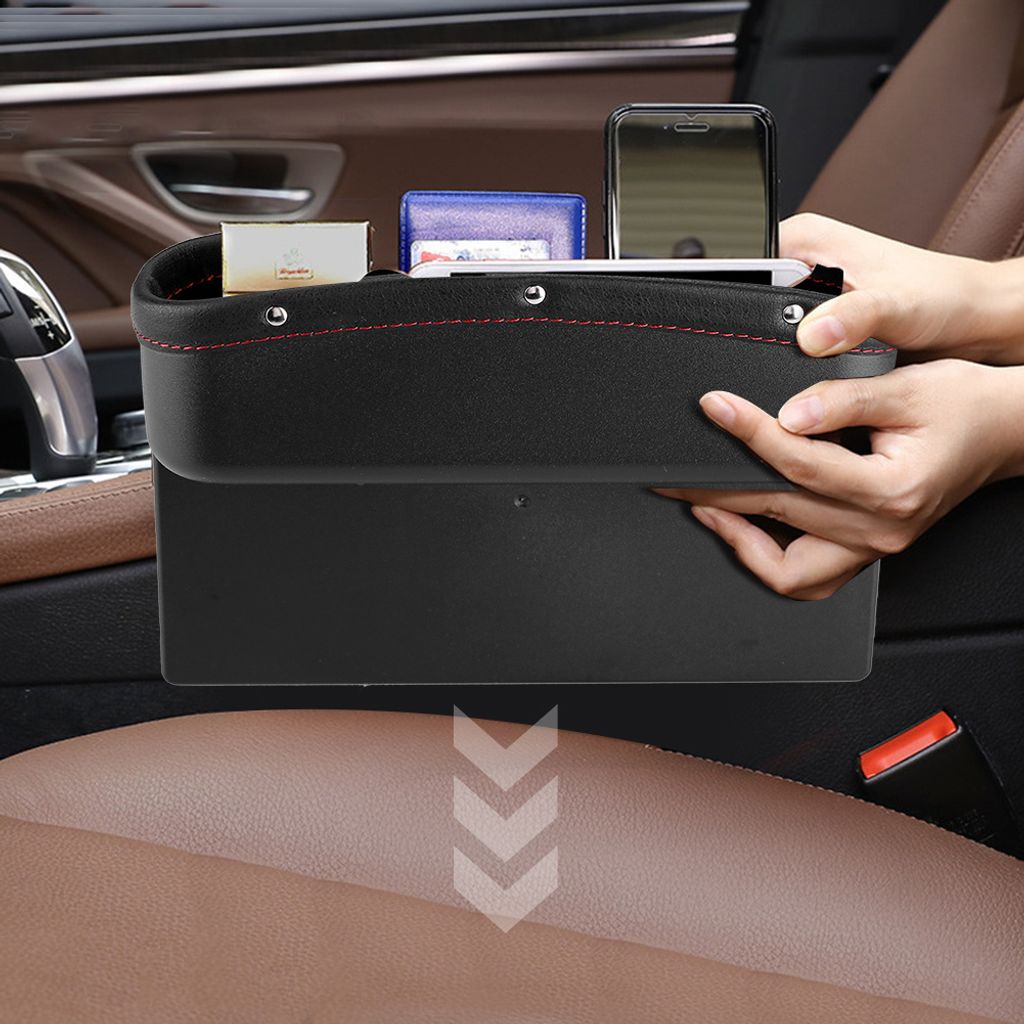 Autositz-Box, Autositz-Organisator, Auto-Aufbewahrungsbox, Auto-Organisator, Lücken-Organisator