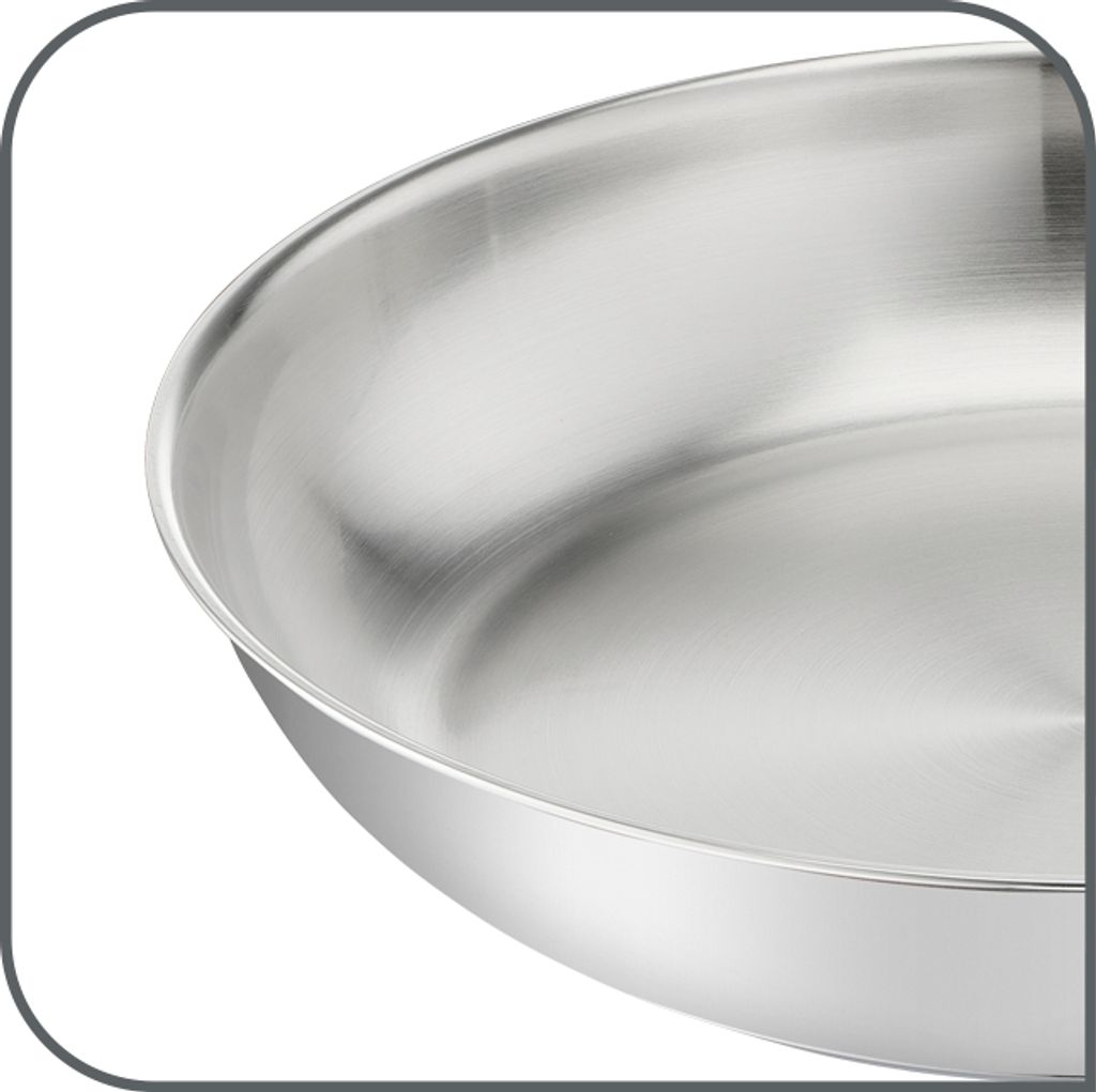 Tefal Virtuoso Pfanne, unbeschichtet, 28cm, Edelstahl Produktbild 4
