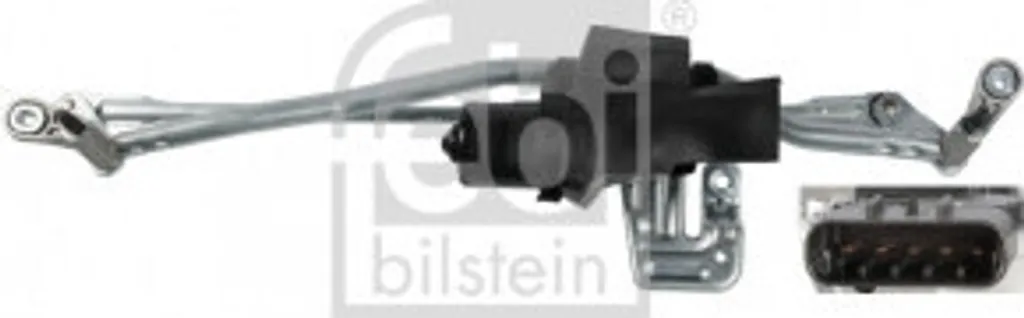 Tringlerie d'essuie-glace 107929 Febi Bilstein en acier renforcé OE