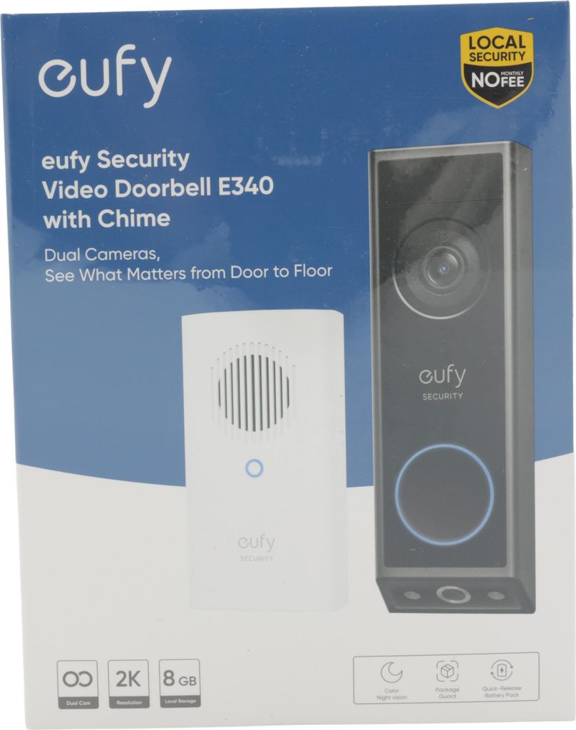 Eufy E8214311, IP-Sicherheitskamera, Draußen, Kabellos, Produktbild 
