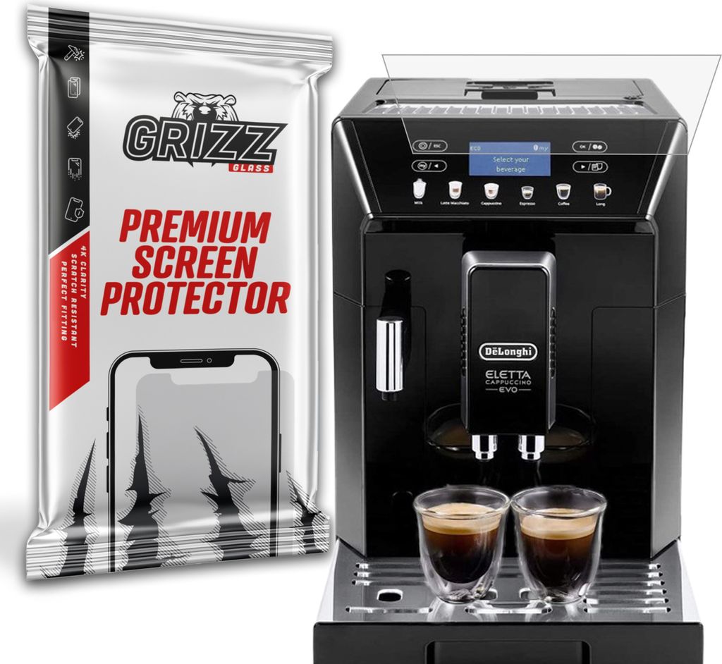 Mattfolie GrizzGlass PaperScreen für DeLonghi Eletta Capuccino EVO ECAM 46.860.B