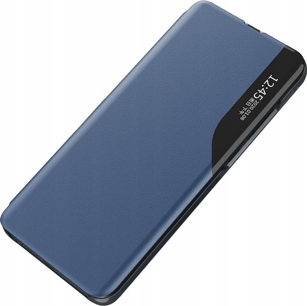 Custodia View in  per Samsung S24 Ultra con patta - Blu Immagine del prodotto 