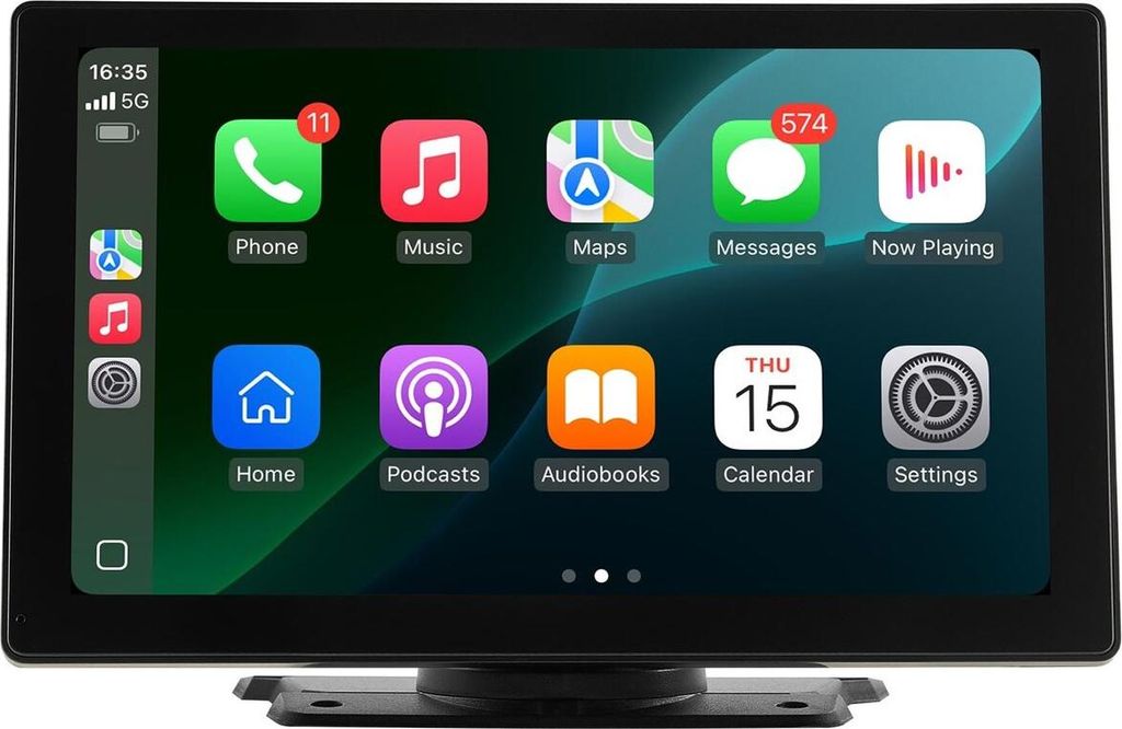 Car Stereo Radio CarPlay Touchscreen 9 in Apple Android Front/Rear Camera