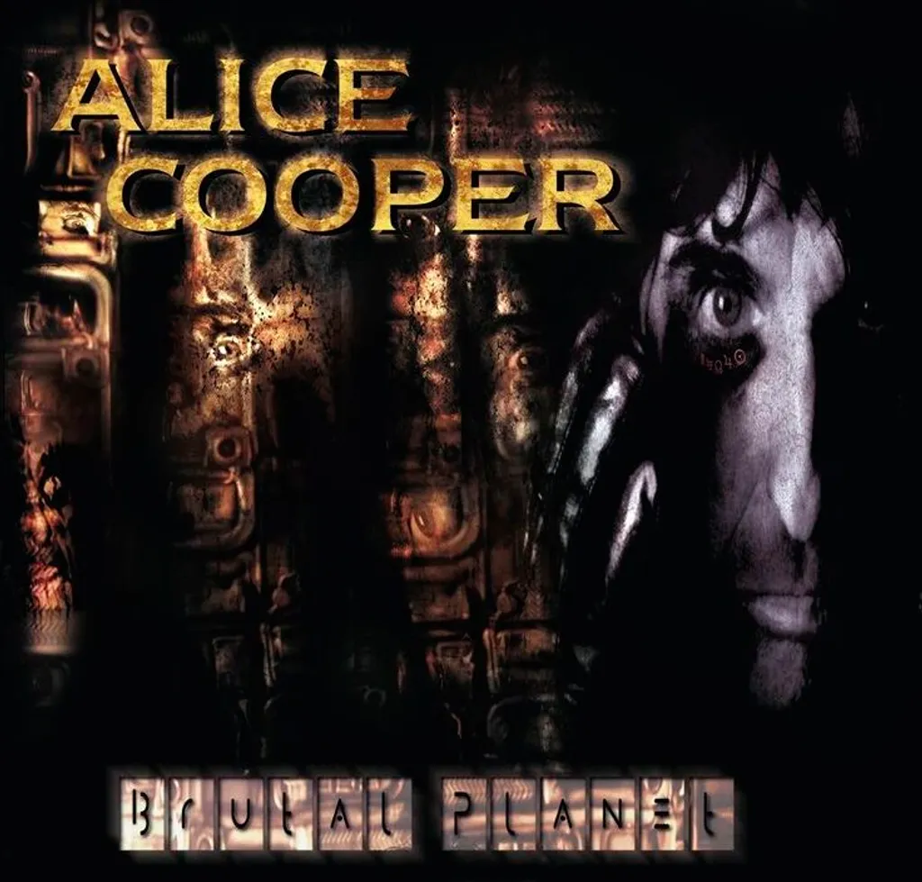 Album Brutal Planet Alice Cooper - Vinyle Rare Edition Limitée Neuf