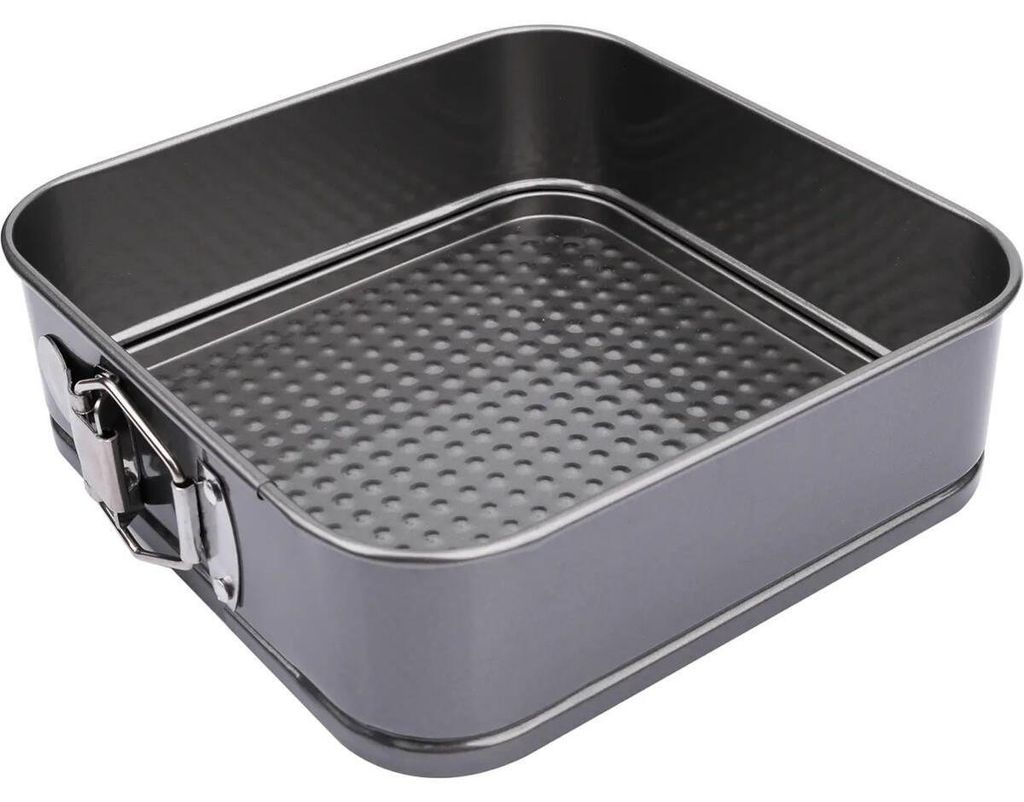 Ziva quadratische Backform mit Feder (20 x 20 x 6,5 cm) Produktbild 