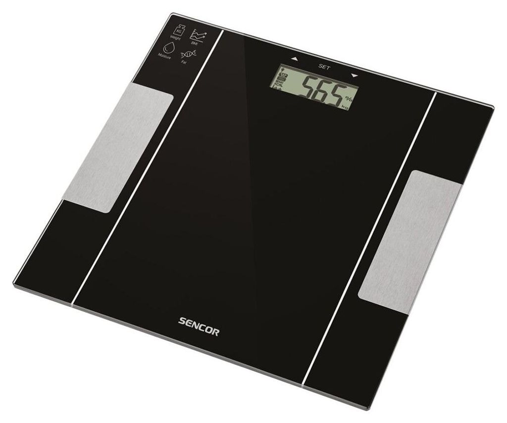 Elektronische Personenwaage Sencor SBS 5050BK Fitness Produktbild 