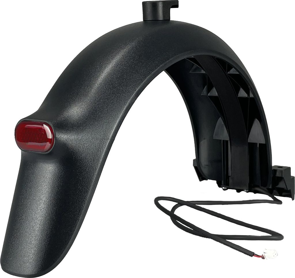 Ninebot, Hinteres Schutzblech mit LED für Ninebot F20, F25, F30, F40, Schwarz