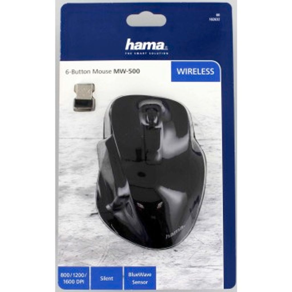 Optisch Hama Wireless Maus 00182632 1200 RF