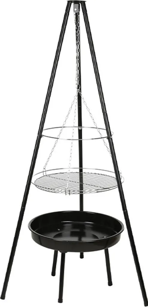 Grille suspendue 52 cm pour cuisson homogène sans brûler vos grillades