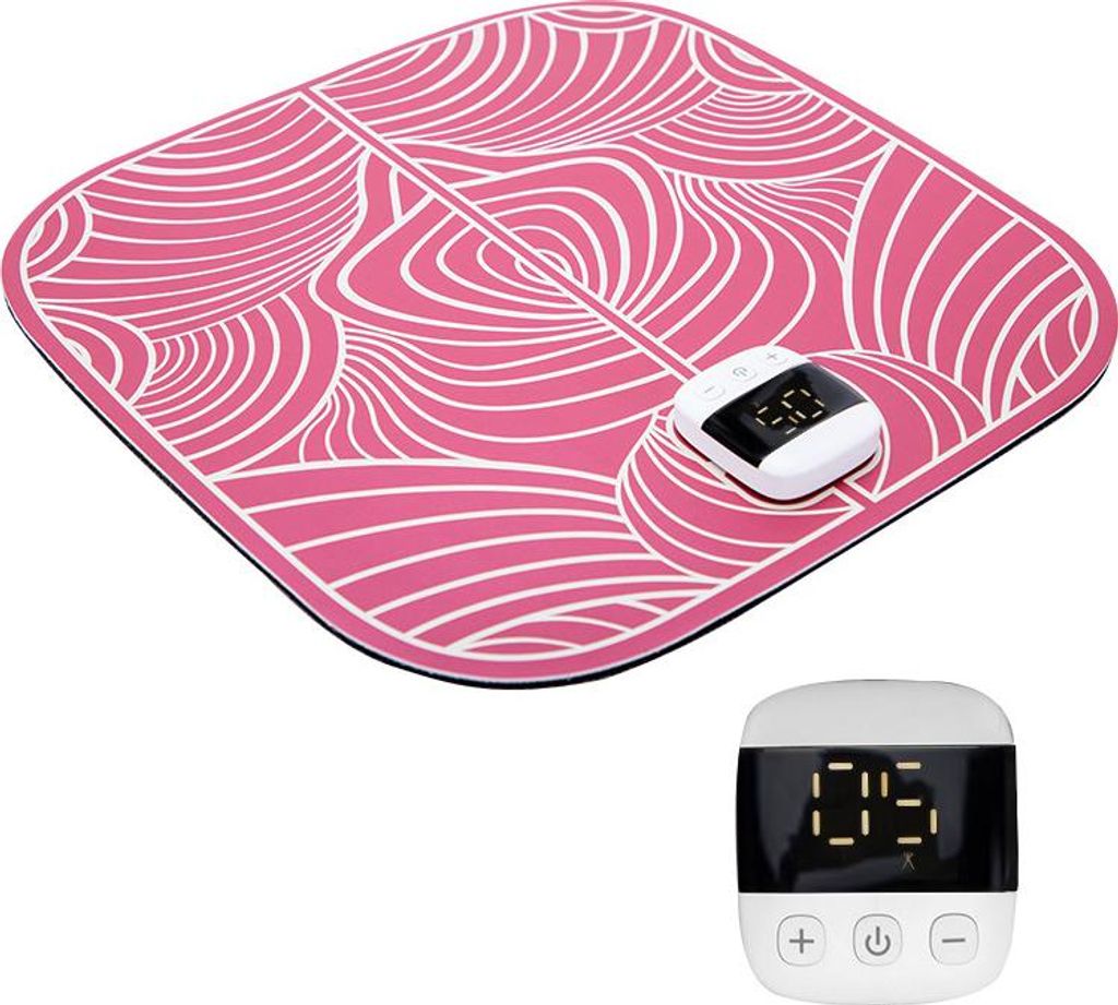 Fußmassagekissen zur Linderung von Fußschmerzen, EMS-Puls-Elektromassageheizung, vollautomatische Fußmassage zum Ausbaggern der Meridiane