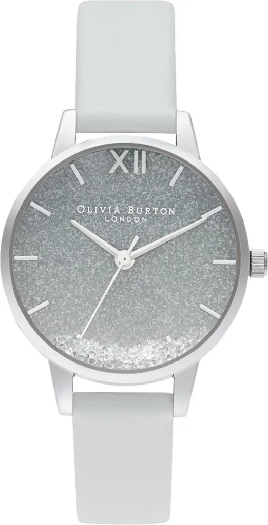 Orologio Olivia Burton OB16US27 | Silver & Grey Glitter Dial Luxury