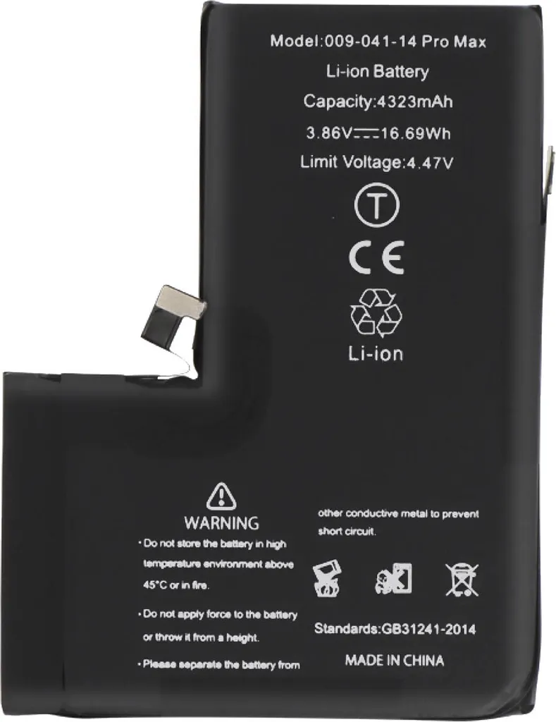 Pièce de rechange batterie iPhone 14 Pro Max avec circuit Decode PCB