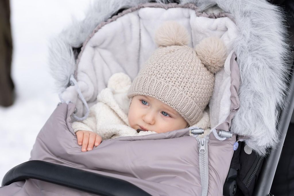 SENSILLO - Fußsack Kinderwagen Winter - Außenstoff Produktbild 6