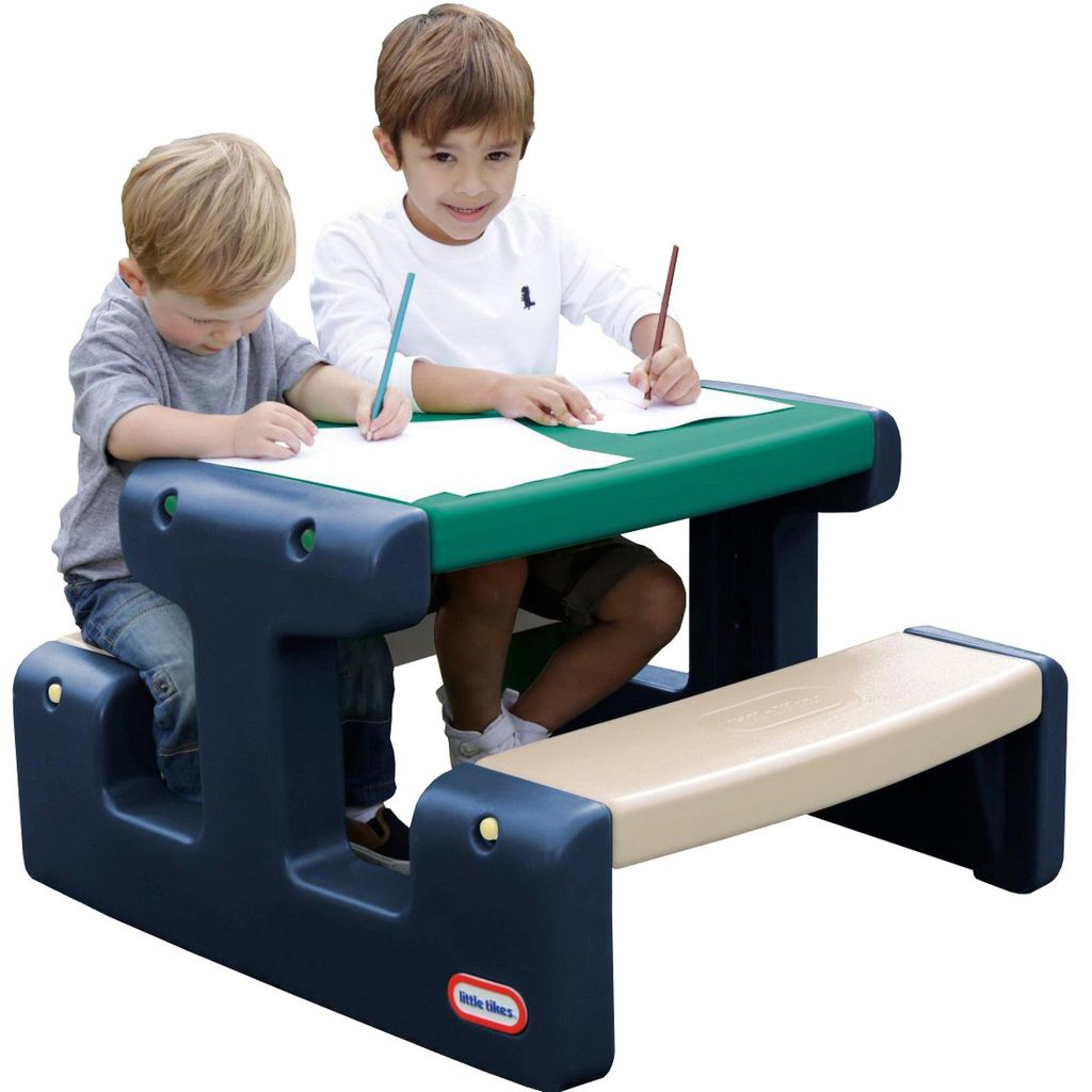 Little Tikes Easy Store Picnic Table, Draußen, Mehrfarbig, Produktbild 