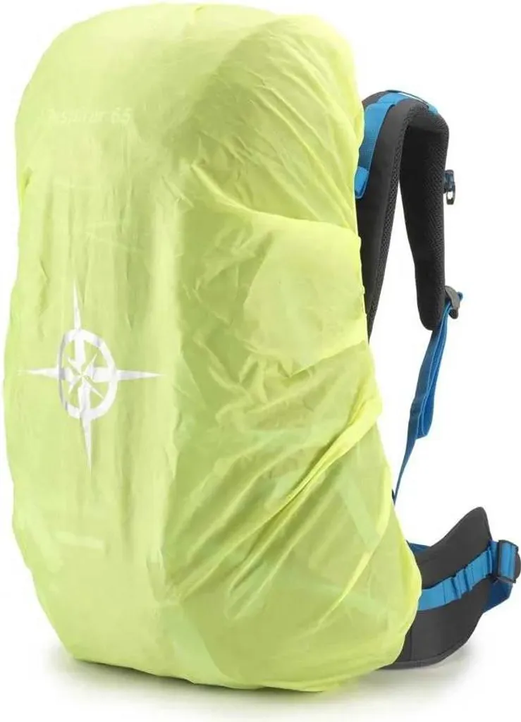 Housse Anti-Pluie Columbus Jaune 45-65L : Fini le Sac à Dos Mouillé