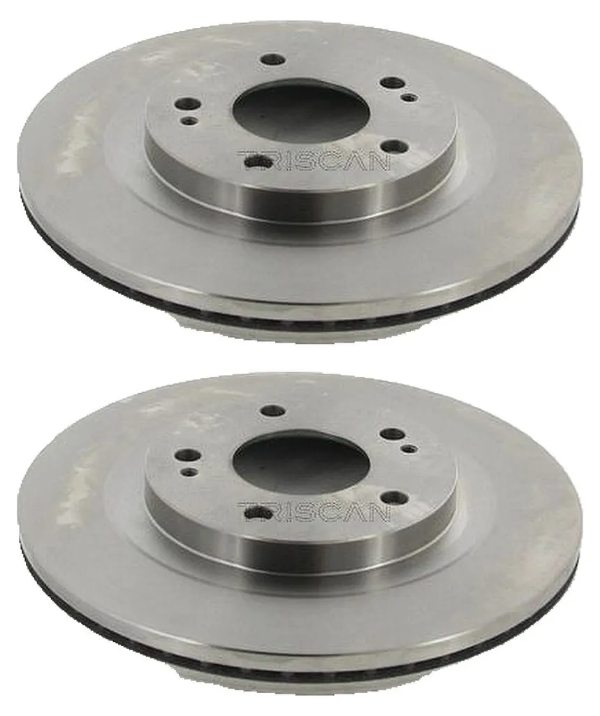 Stop Vibrations : 2 Disques de Frein Ventilés 285mm Mitsubishi Pajero