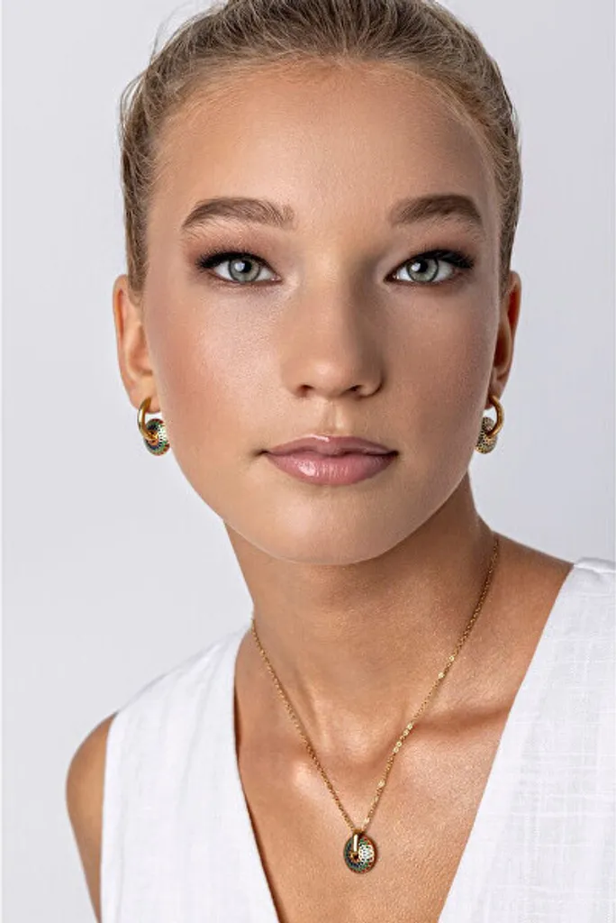 Addilyn EWN24004G: Collana Elegante Oro Acciaio | Minimal Chic