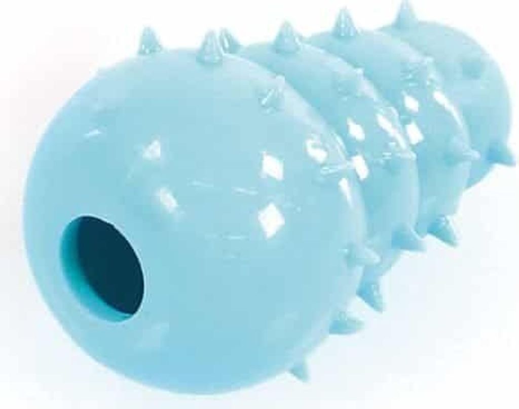 SwissPet Hundespielzeug Puppy-Play Mini-King, hellblau - NON TOXIC Material