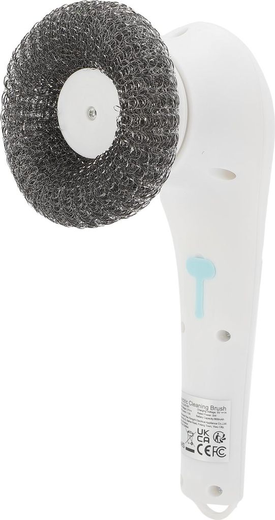 Elektrischer Spin Scrubber Schnurlose Reinigungsbürste Schrubber mit 5 Bürstenköpfen für Badezimmer Waschbecken Fenster