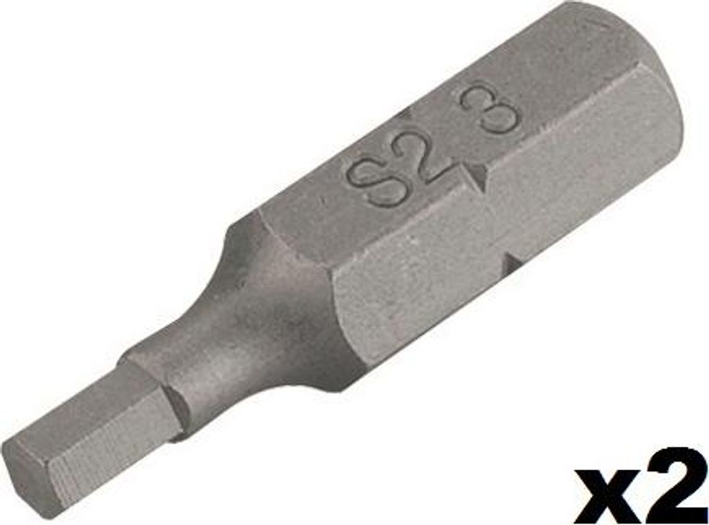 Schraubendreher-Bit 25mm Sechskant 4 (x2p) krt061410